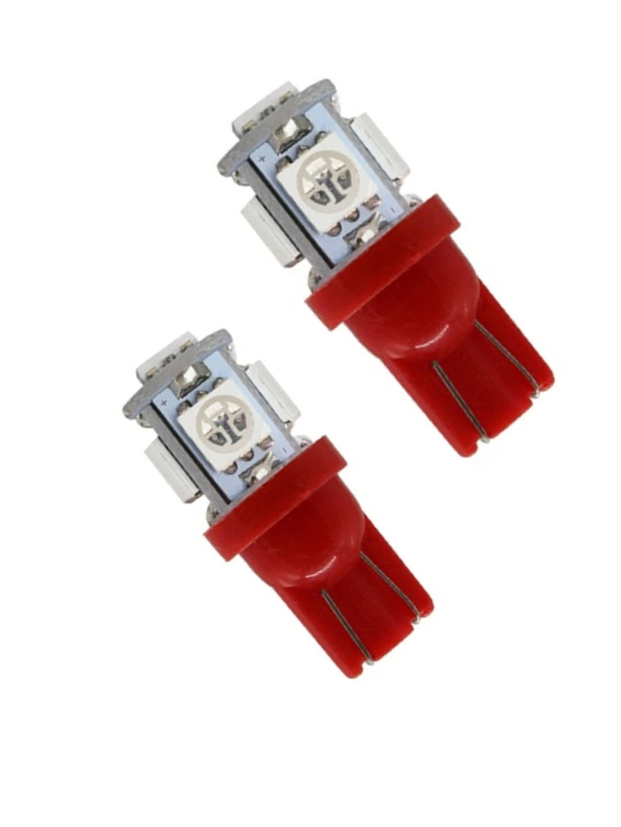 Focos LED T10 tipo pellizco para coche o moto universales