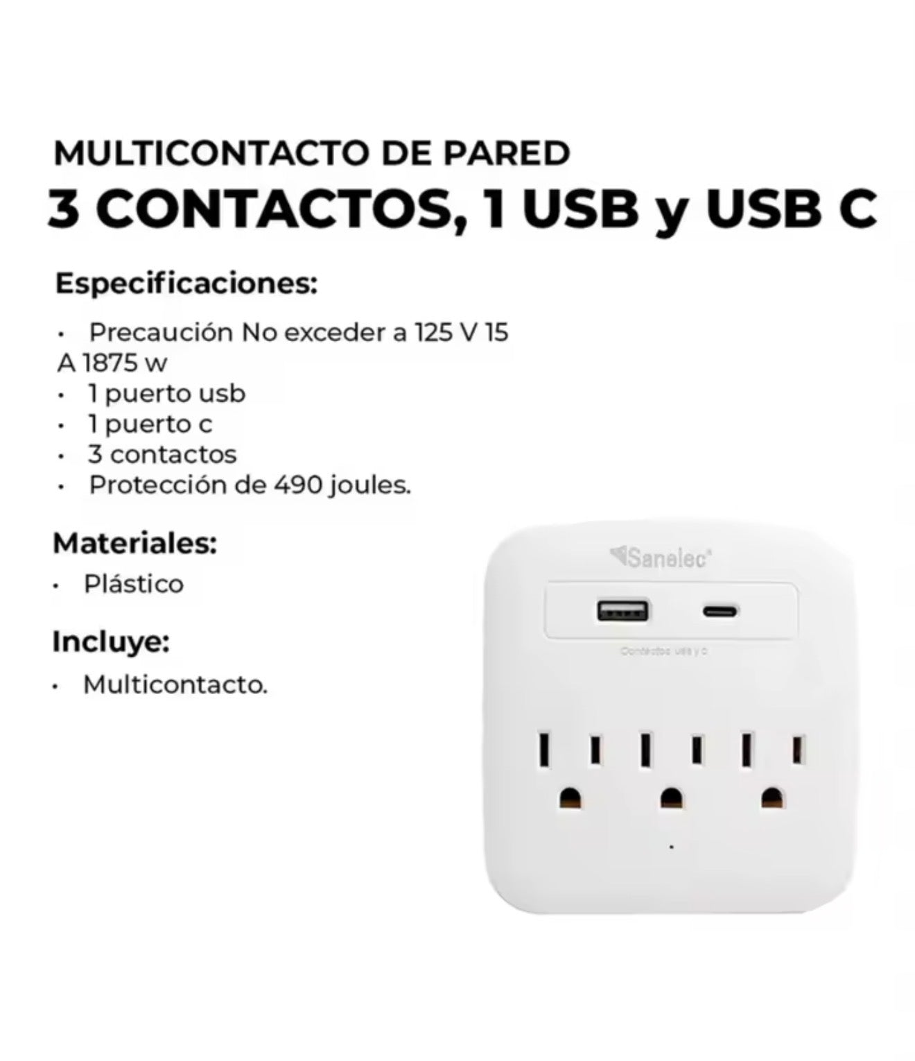 Multiconector eléctrico
