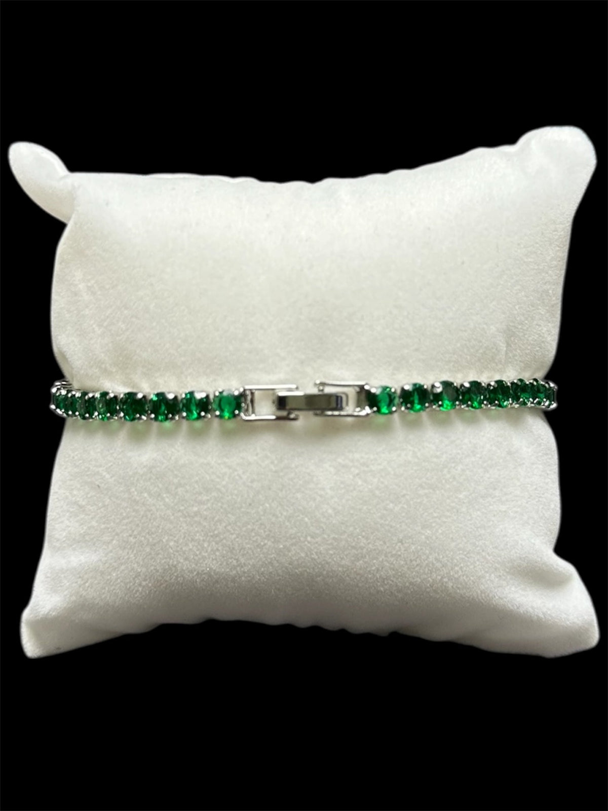 Pulsera Tenis 3 mm Verde