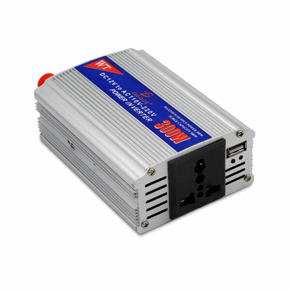 Inversor De Corriente Automotriz 300W 12V A 110V