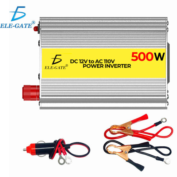 Inversor Voltaje Con Cargador Ups Volta 12Vdc/110Vac 500W