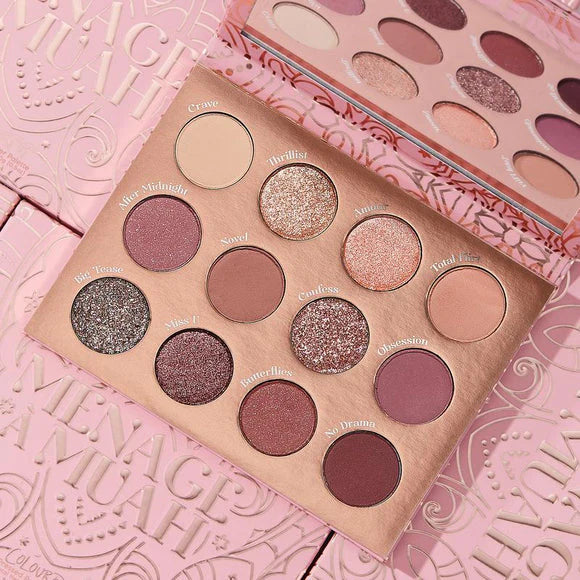 COLOURPOP MÉNAGE A MUAH PRESSED POWDER PALETTE