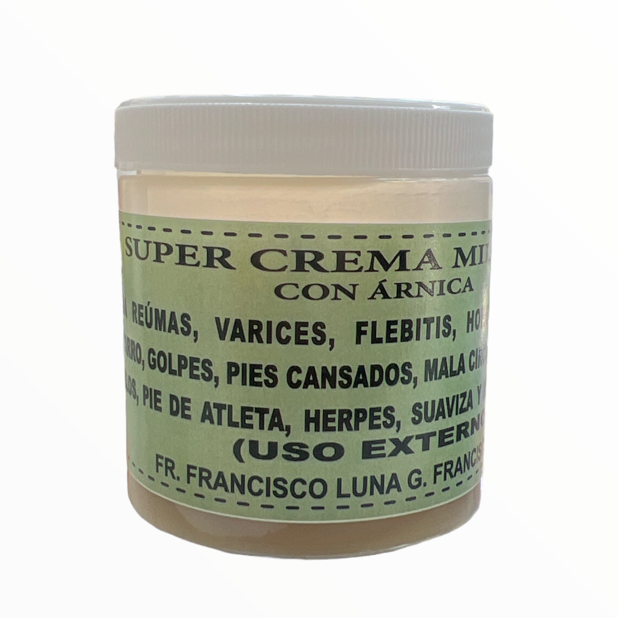 POMADA SUPER CREMA MILAGRO C/250 GR FR. FRANCISCO