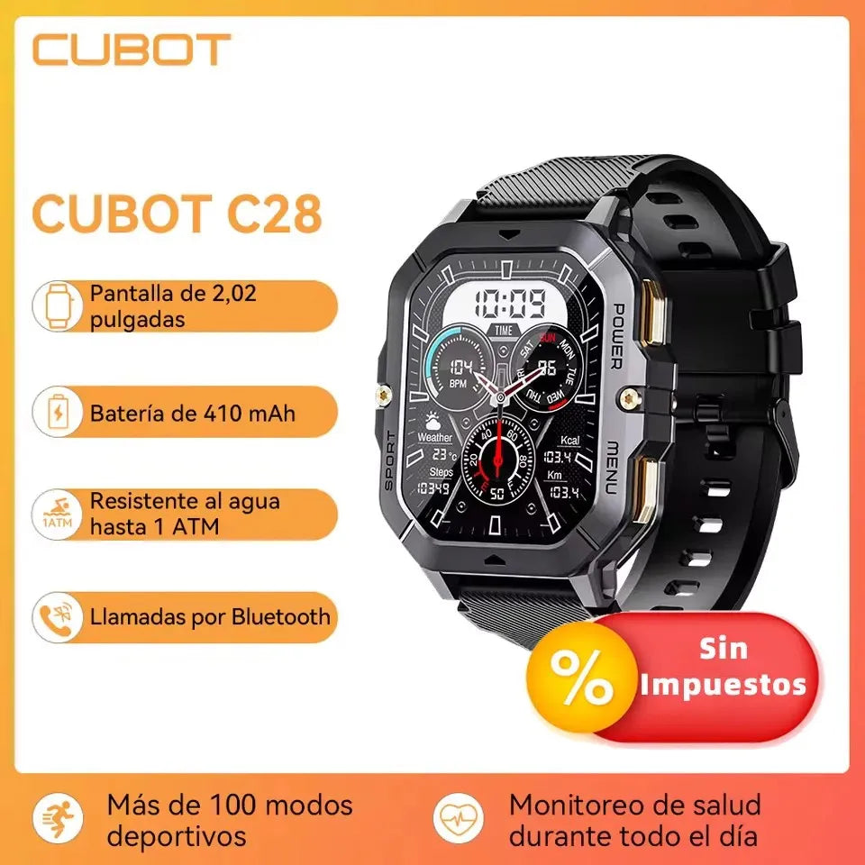 reloj inteligente para hombre, resistente al agua,