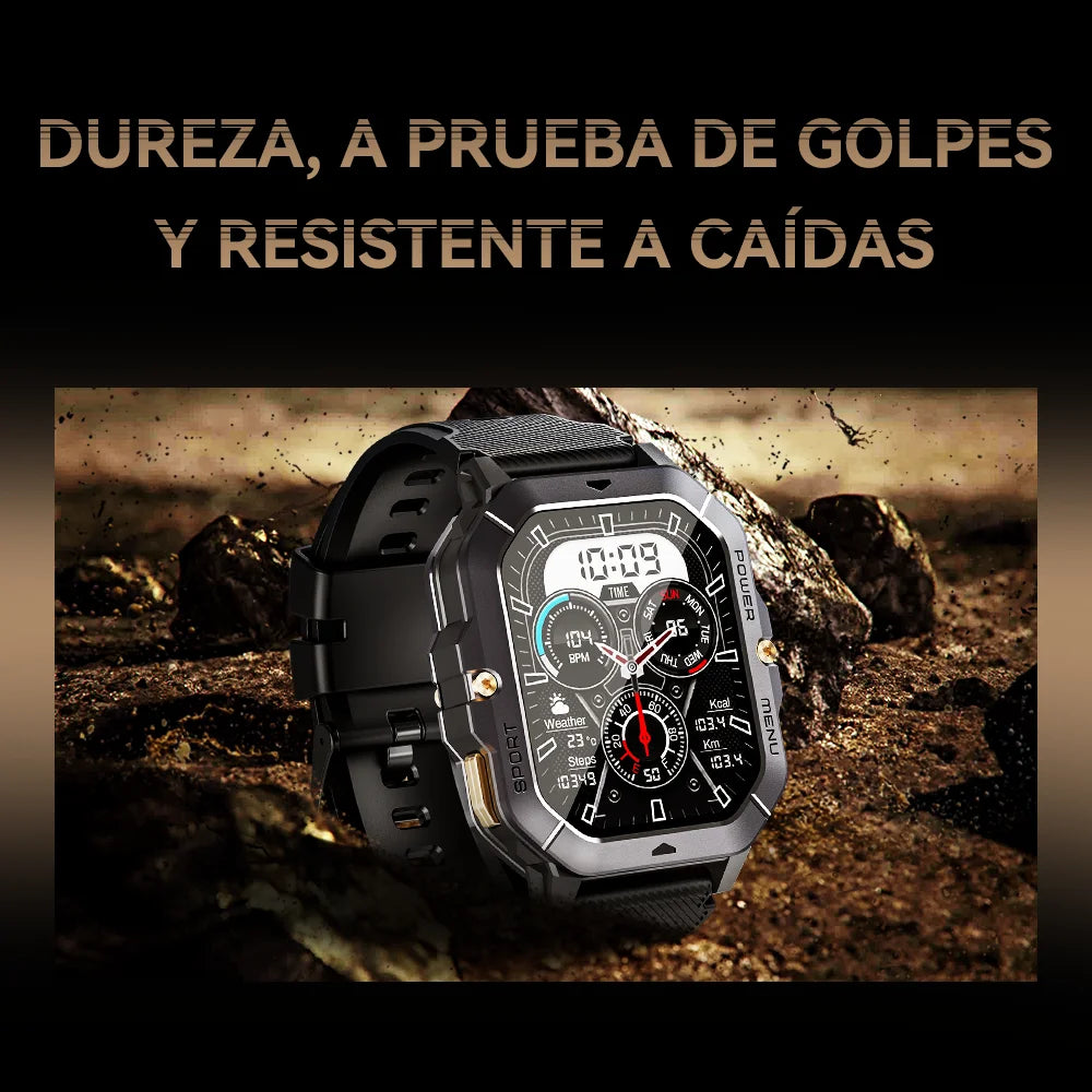 reloj inteligente para hombre, resistente al agua,