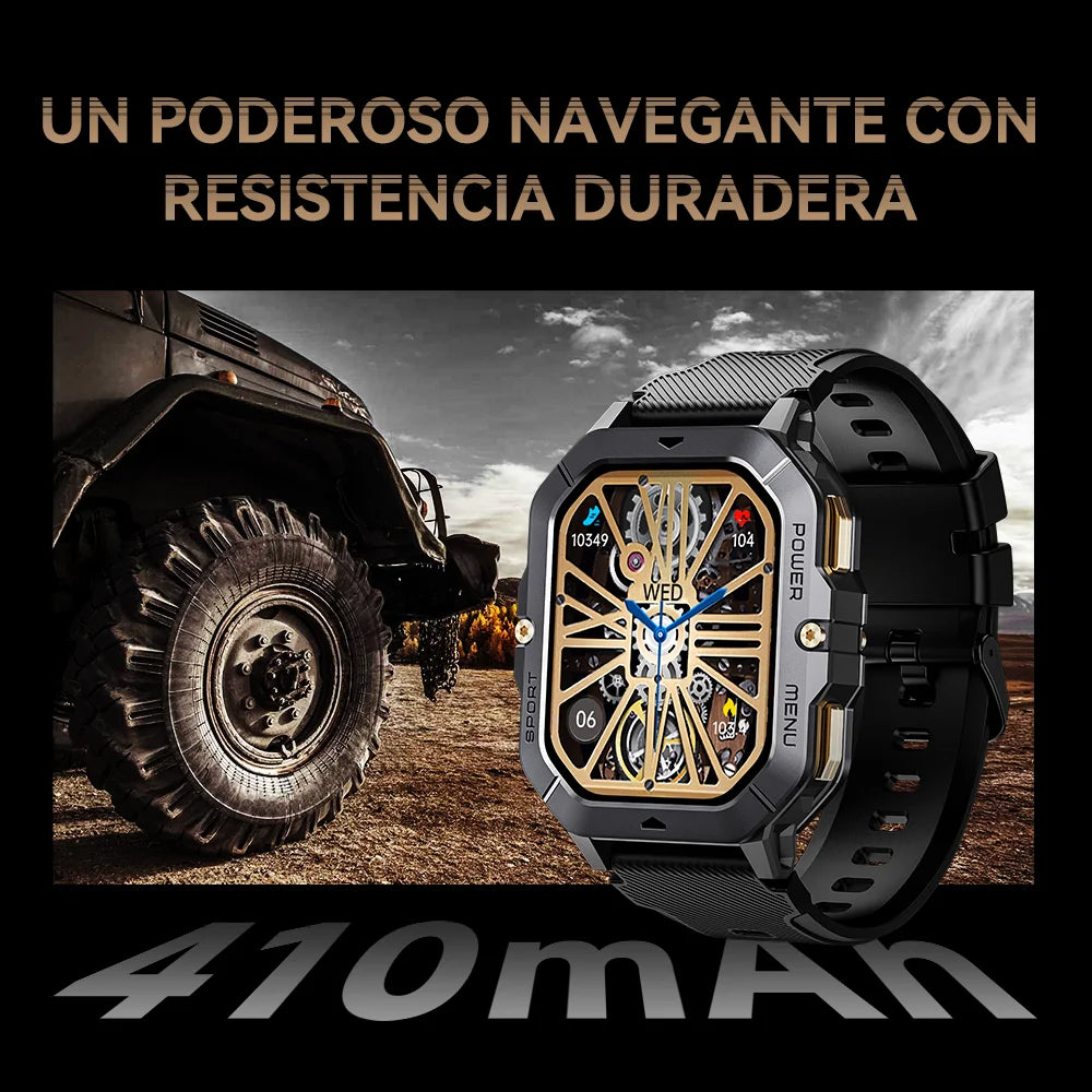 reloj inteligente para hombre, resistente al agua,