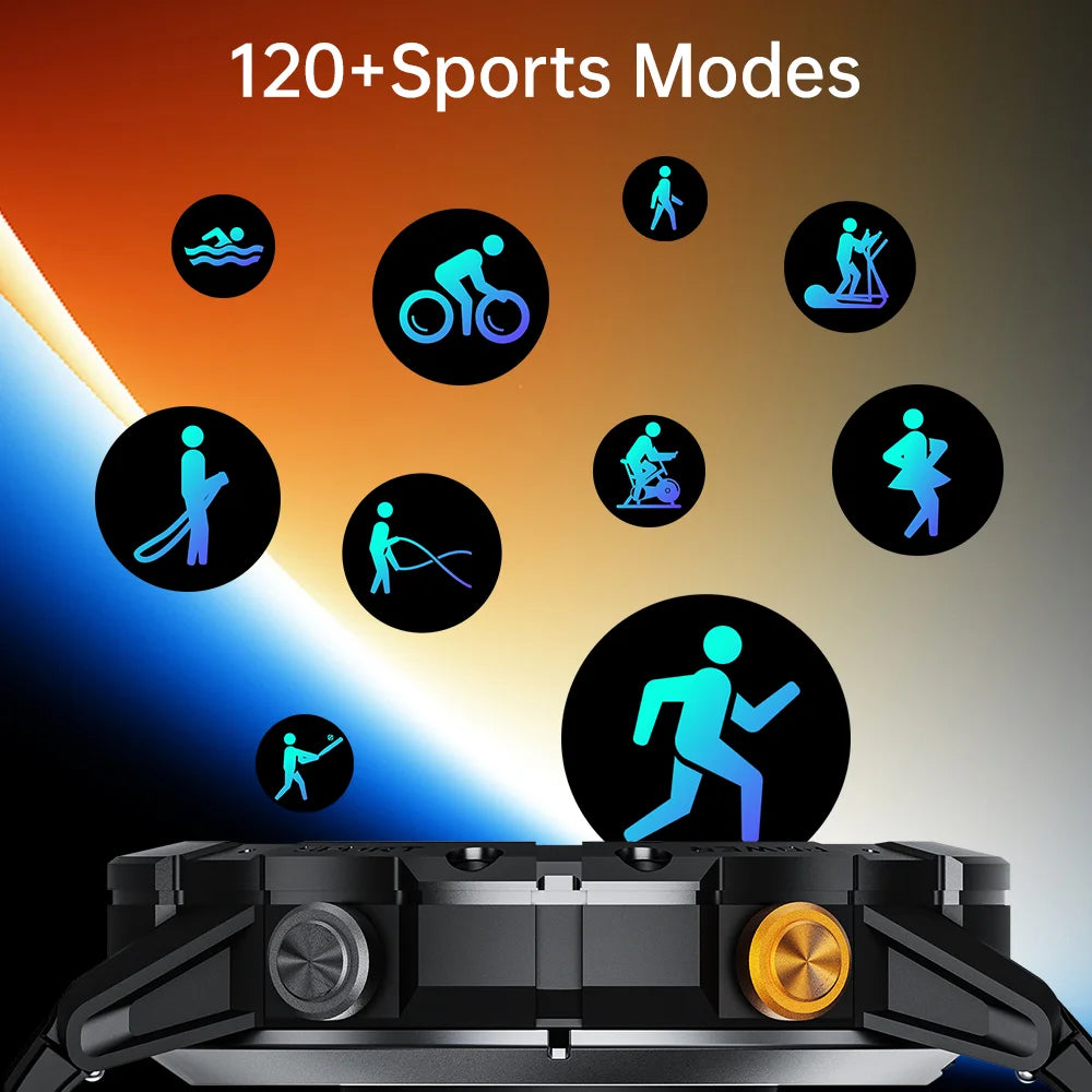 SmartWatch 1,52 pulgadas 1ATM reloj deportivo resistente al agua