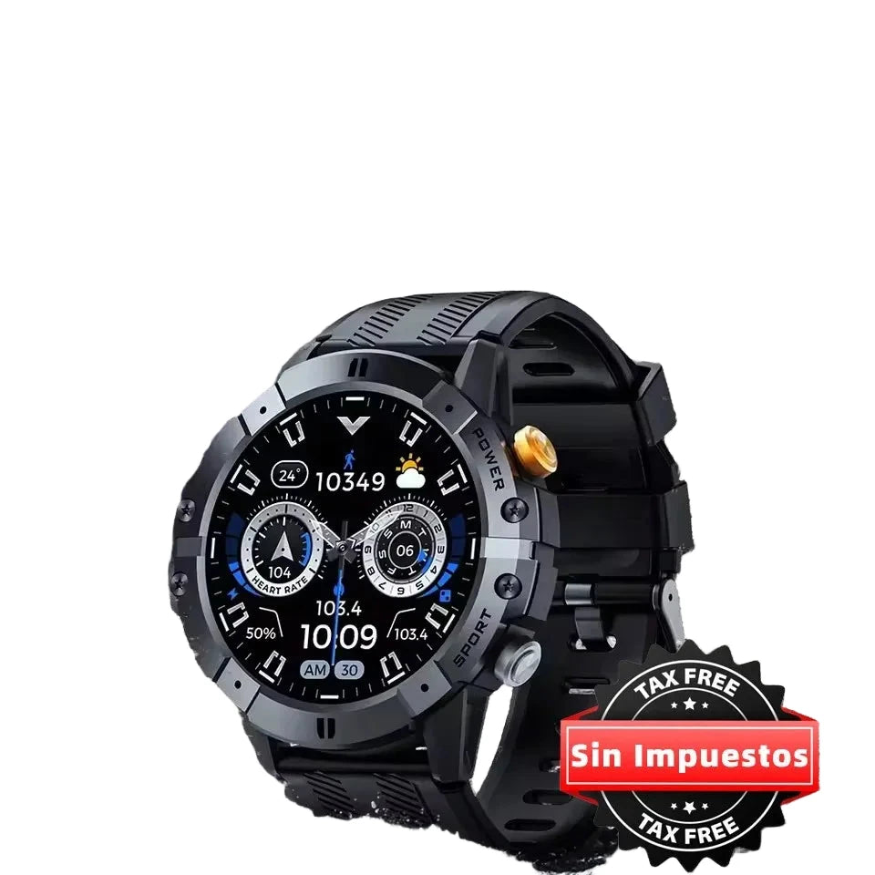 reloj inteligente resistente al agua, reloj deportivo de 1,52 pulgadas