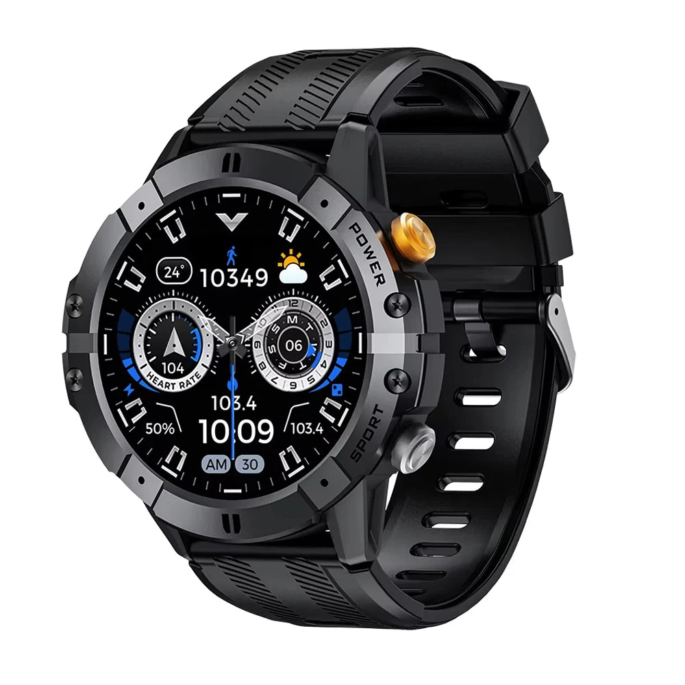 reloj inteligente resistente al agua, reloj deportivo de 1,52 pulgadas