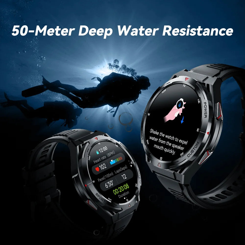 Smartwatch AMOLED de 1,43 pulgadas, reloj deportivo