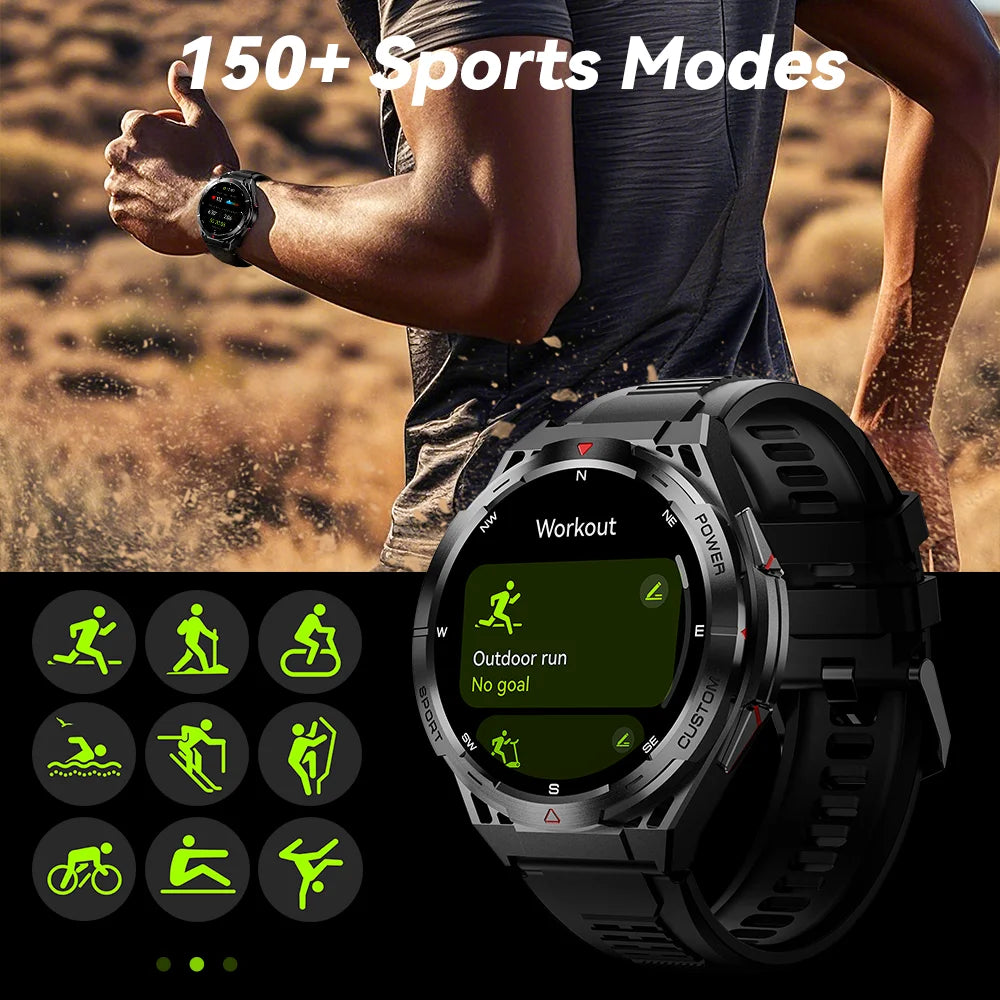 Smartwatch AMOLED de 1,43 pulgadas, reloj deportivo