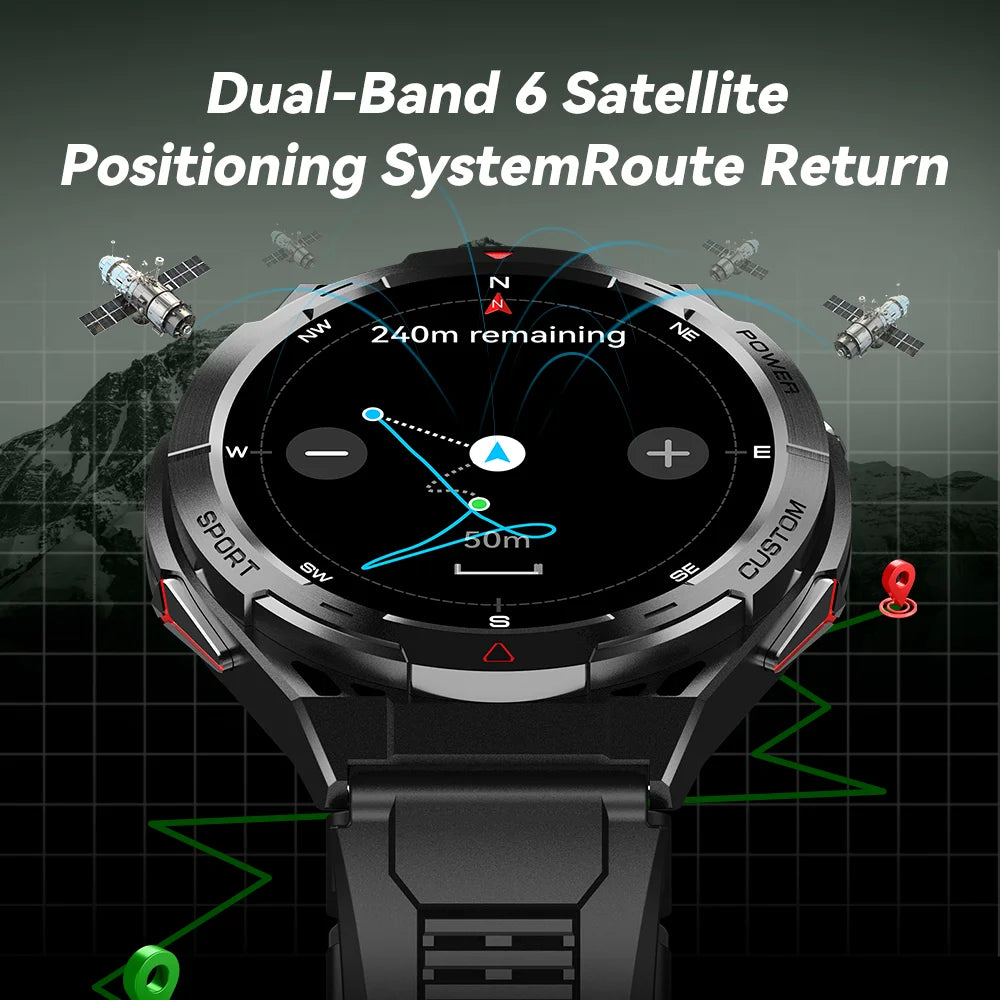 Smartwatch AMOLED de 1,43 pulgadas, reloj deportivo