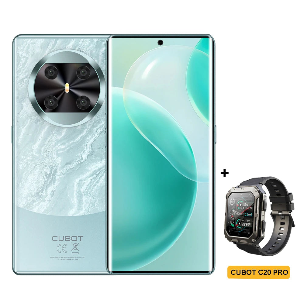 Teléfono inteligente Android 14, Pantalla curva 120 Hz, 32 GB de RAM (16 GB + 16 GB extendido), 256 G