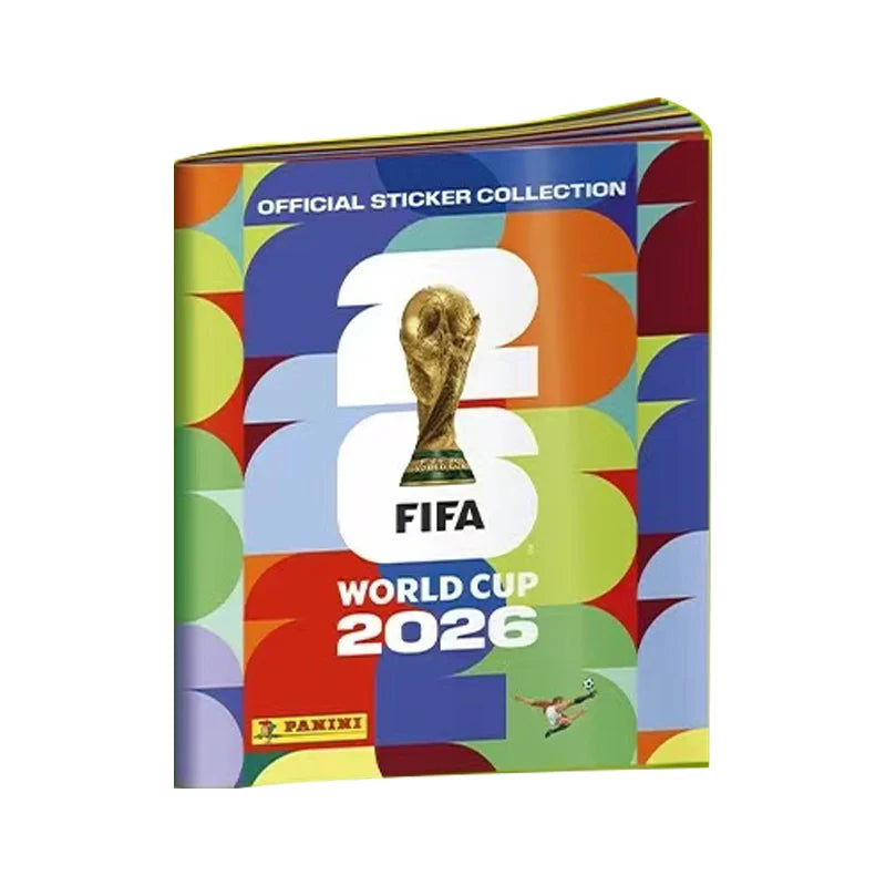 Caja de Colección de Pegatinas de la Copa Mundial FIFA Panini 2026, 50 Paquetes, Regalo para Fanáticos, ENVÍO RÁPIDO