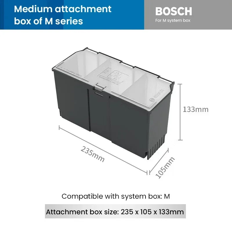 Caja de herramientas apilable Bosch System Box