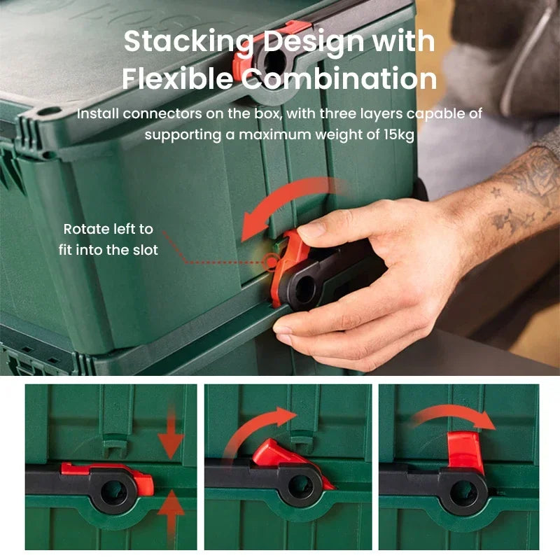Caja de herramientas apilable Bosch System Box