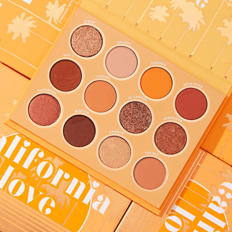 COLOURPOP CALIFORNIA LOVE PRESSED POWDER PALETTE