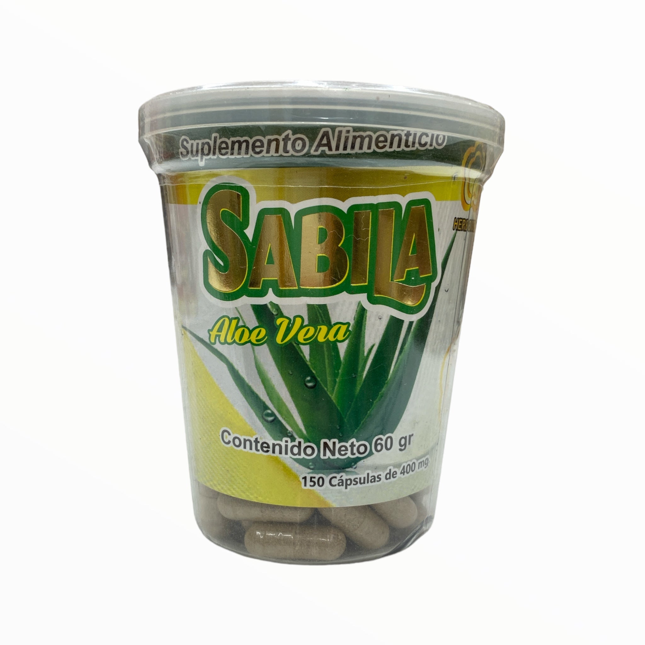 CAP SABILA ALOE VERA C/ 150 HERBOMEX