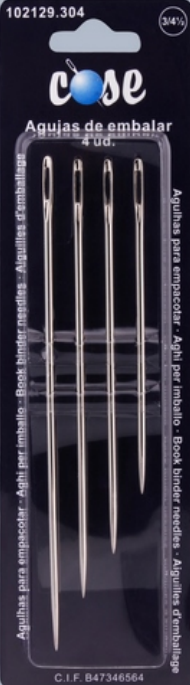 Cuatro Agujas Cose para Encuadernación y Embalaje