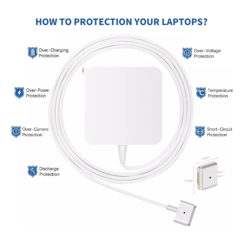 Cargador P/macbook Air 13 2017 A1466 A1374 45w