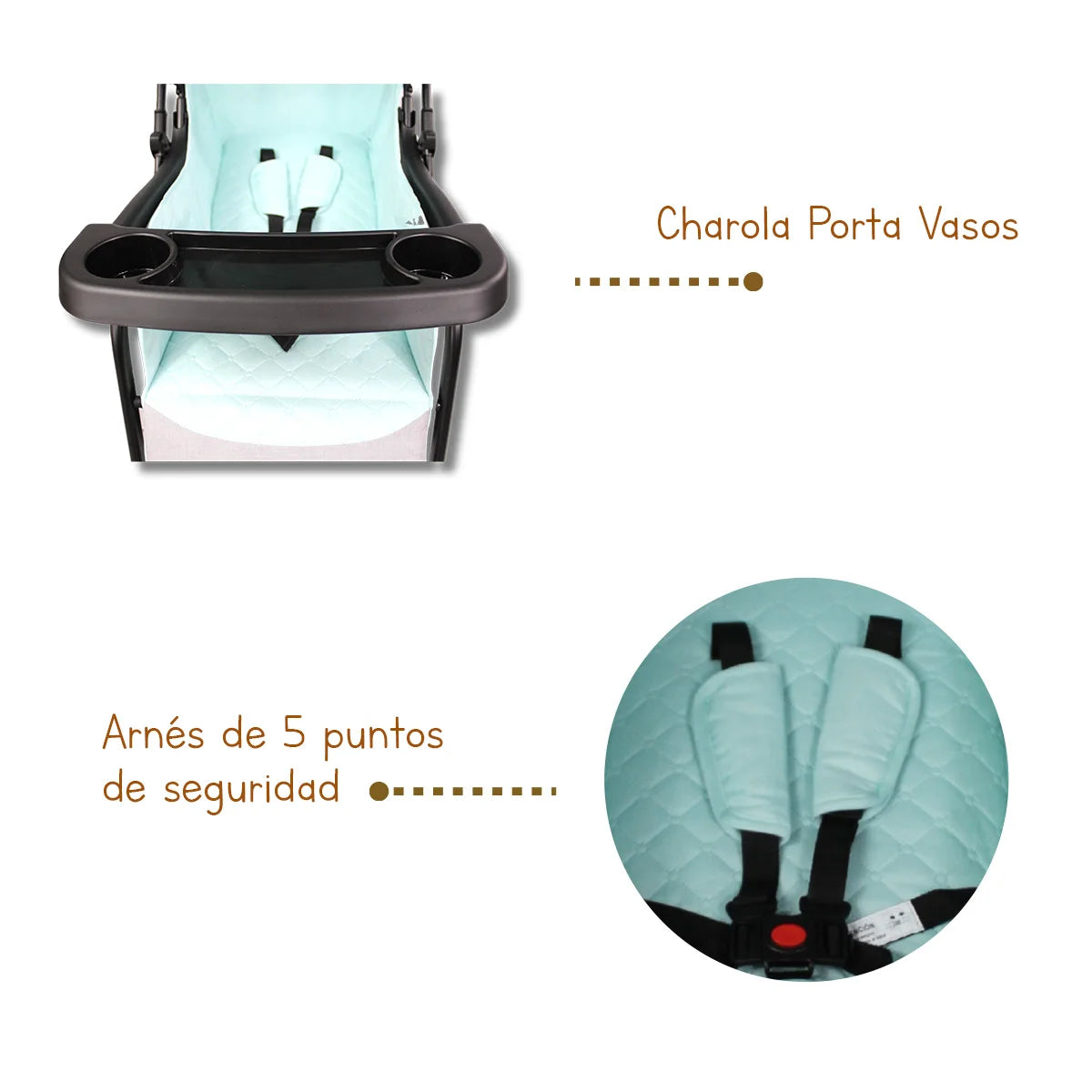 Carriola Compacta Ultraligera NONI Is-555 B