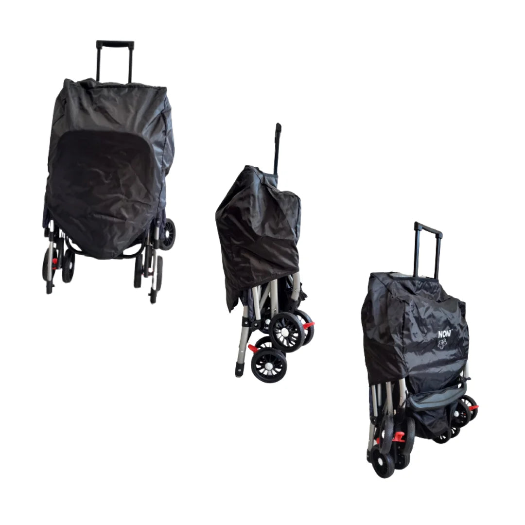 Carriola De Viaje Tipo Maleta Mango Abatible. Noni Is-555 R.