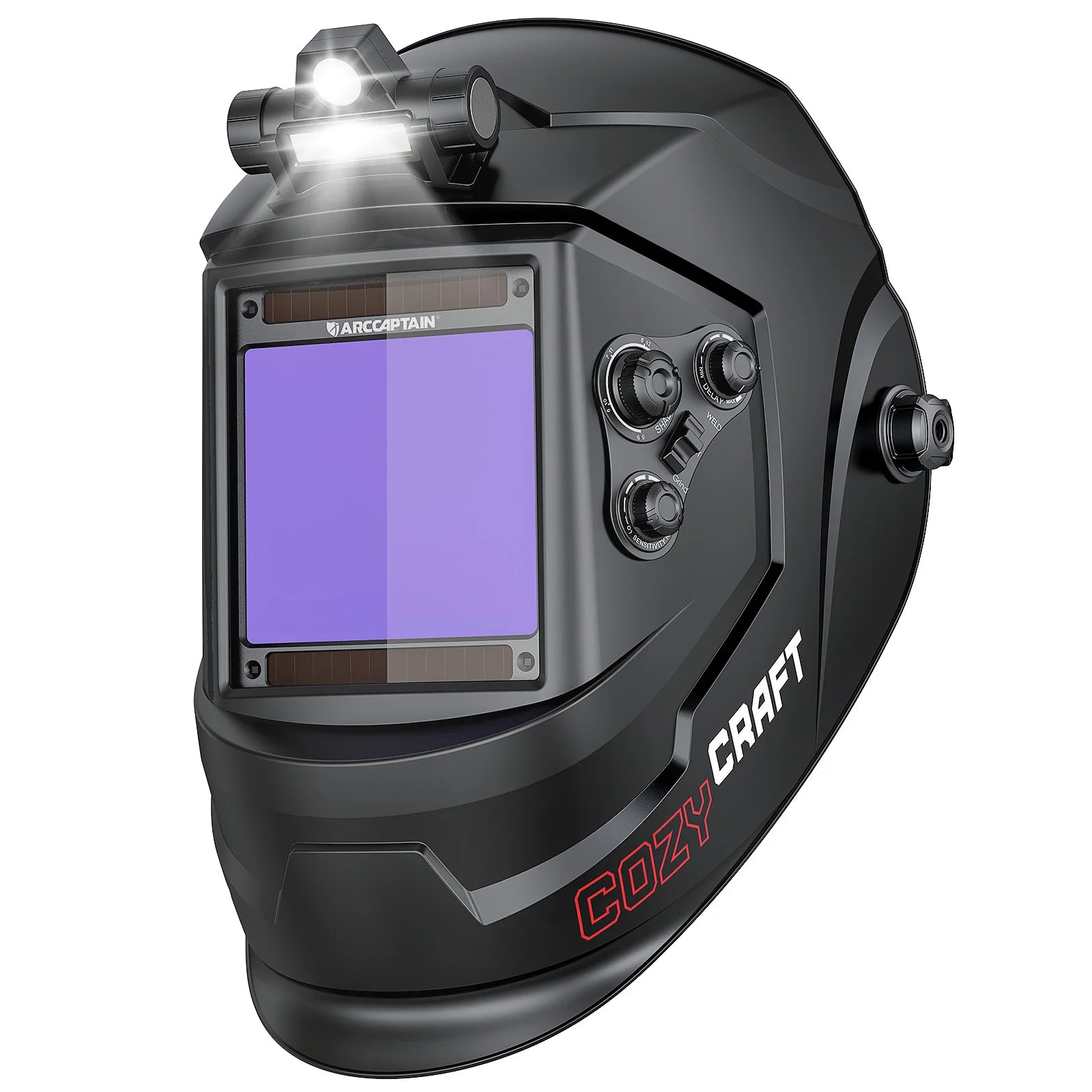 Casco de soldadura oscurecimiento automático