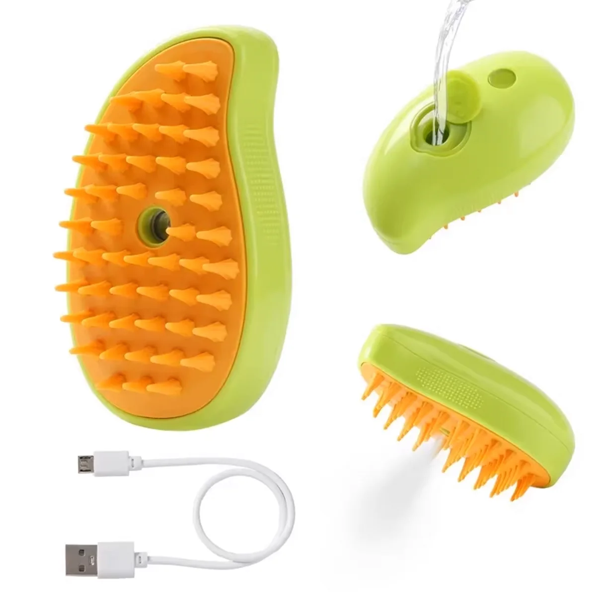 Cepillo para gato Cepillo Vapor Eléctrico 3 en 1