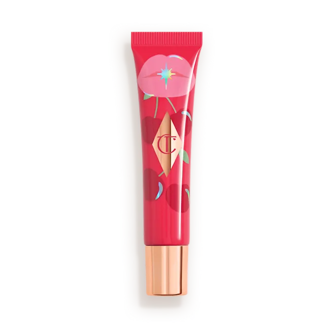 Charlotte Tilbury Unreal Lips Healthy Glow Nectar Oil Tono Juicylicious Cherry Glaze 14 ml