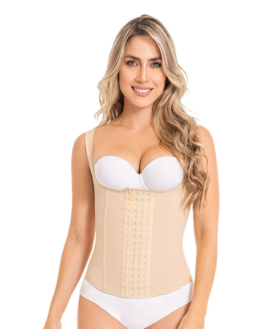 Chaleco moldeador con soporte de espalda Fajas MyD C4055