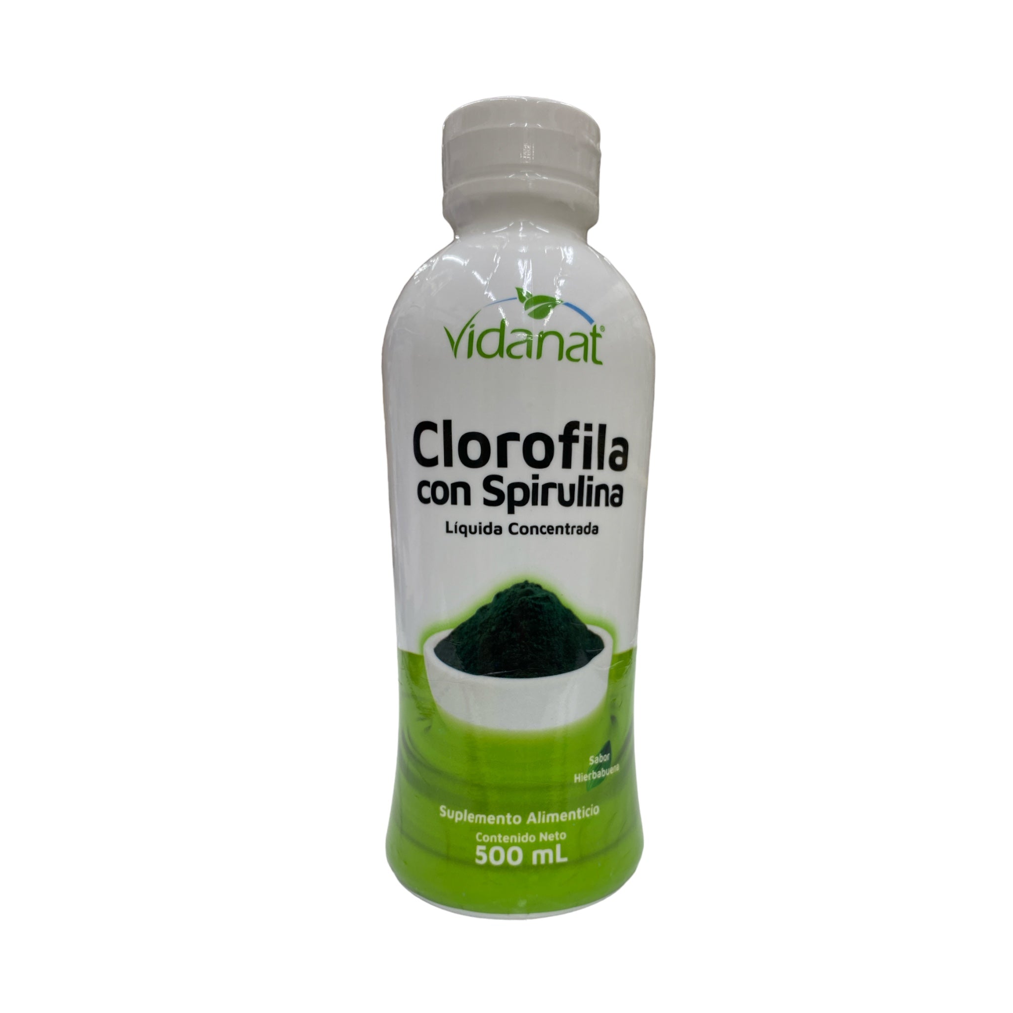 CLOROFILA CON SPIRULINA C/ 500 ML VIDANAT