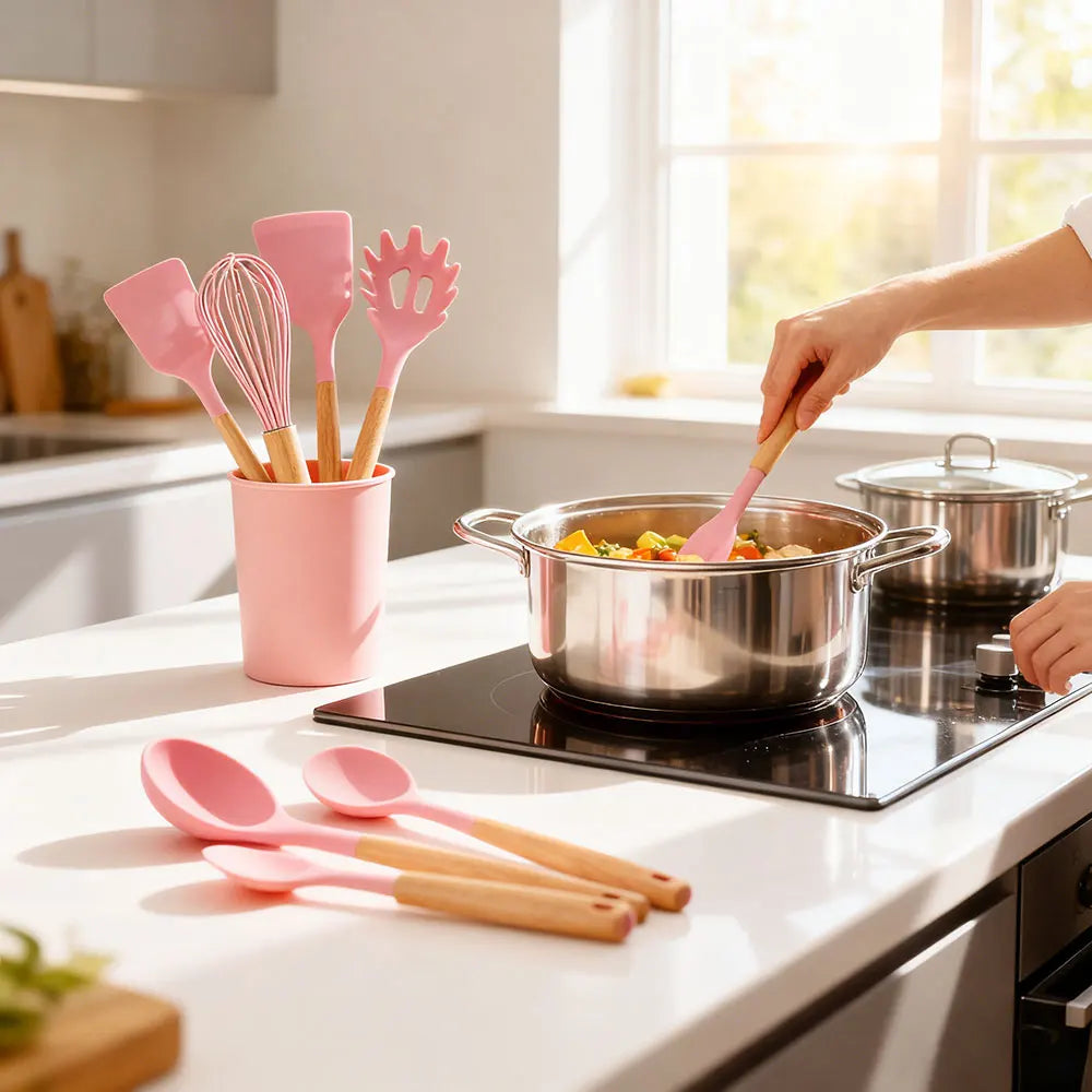 Conjunto de 12 piezas accesorios de cocina