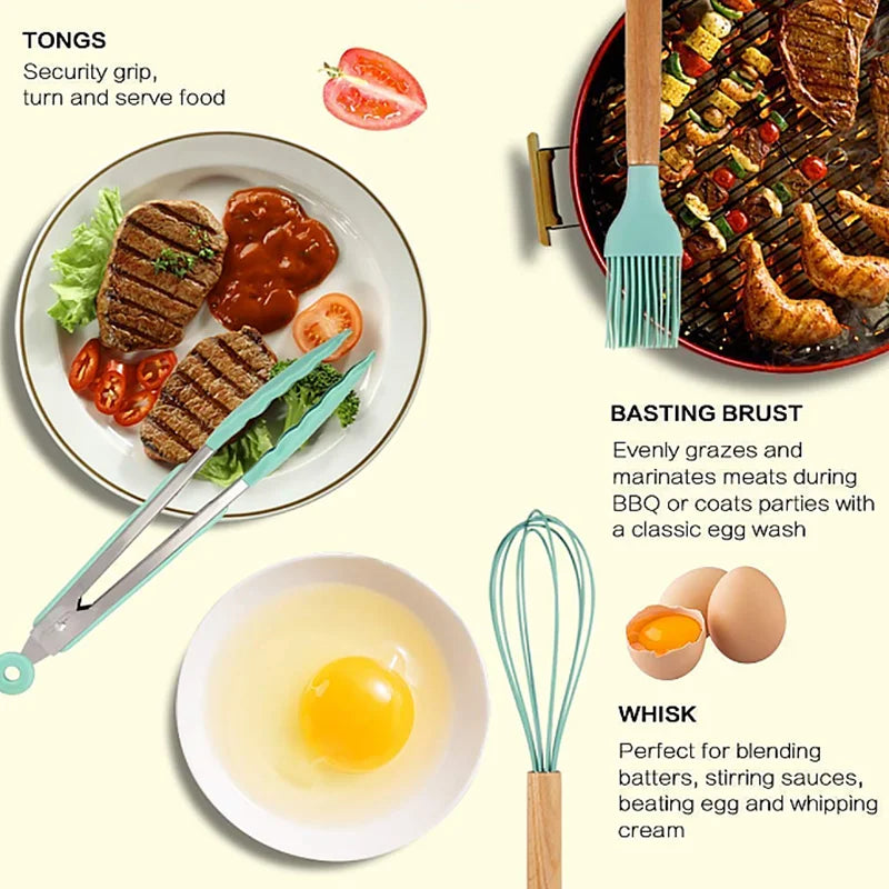 Conjunto de 12 piezas accesorios de cocina