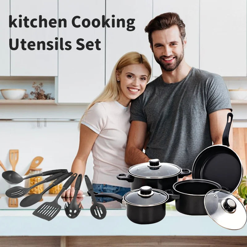 Conjunto de Utensilios de Cocina al Estilo Estadounidense (13 Piezas) rescindible