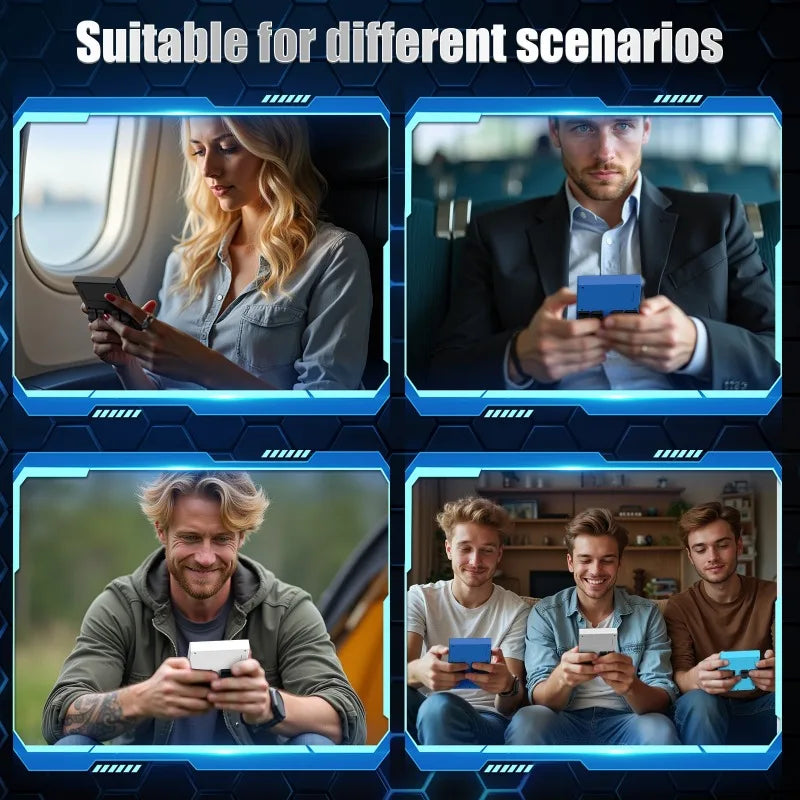 Consola de juegos portátil V40 MAX, , 256GB con más de 40000 juegos