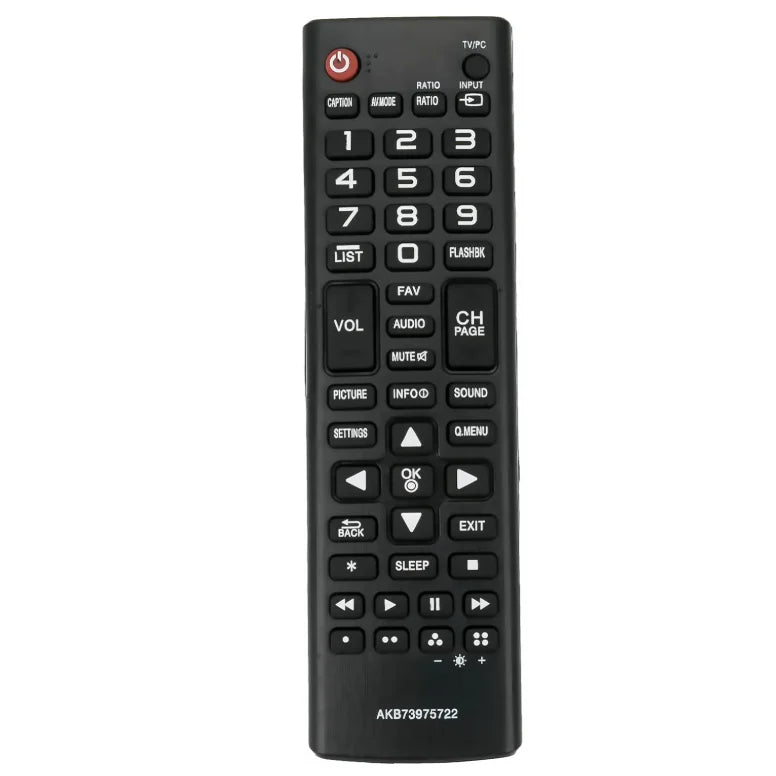 Control remoto AKB73975722 Reemplazo compatible con LG