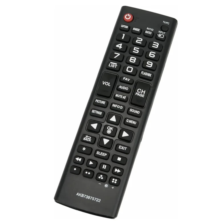 Control remoto AKB73975722 Reemplazo compatible con LG
