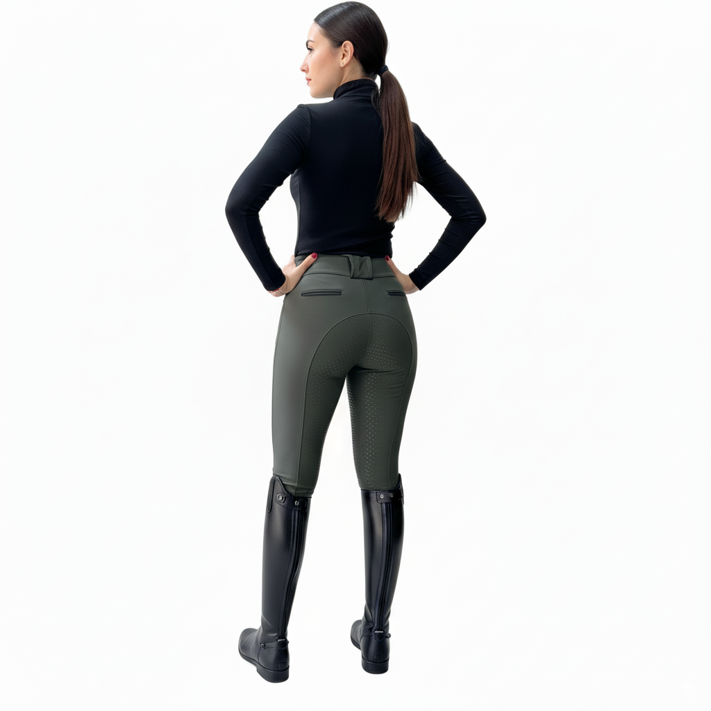 Pantalón De Montar Para Mujer – Breeches Ecuestres Con Tecnologia High Rise