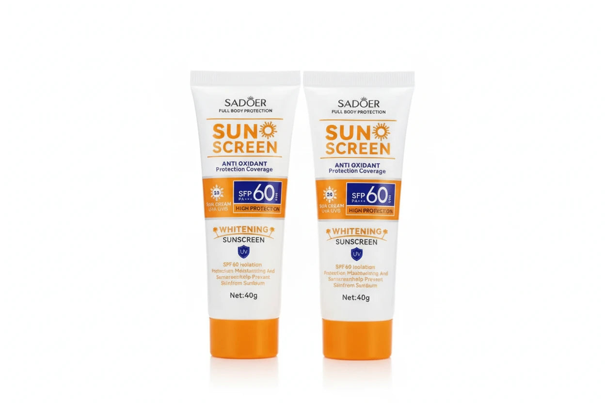 Crema de protección solar SPF60 +,