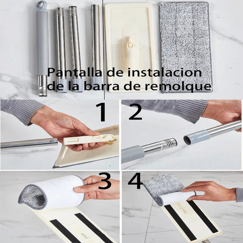 Cubo Cubeta Lampazo Trapeador Magico