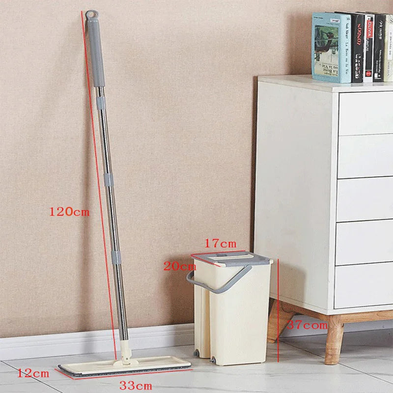 Cubo Cubeta Lampazo Trapeador Magico