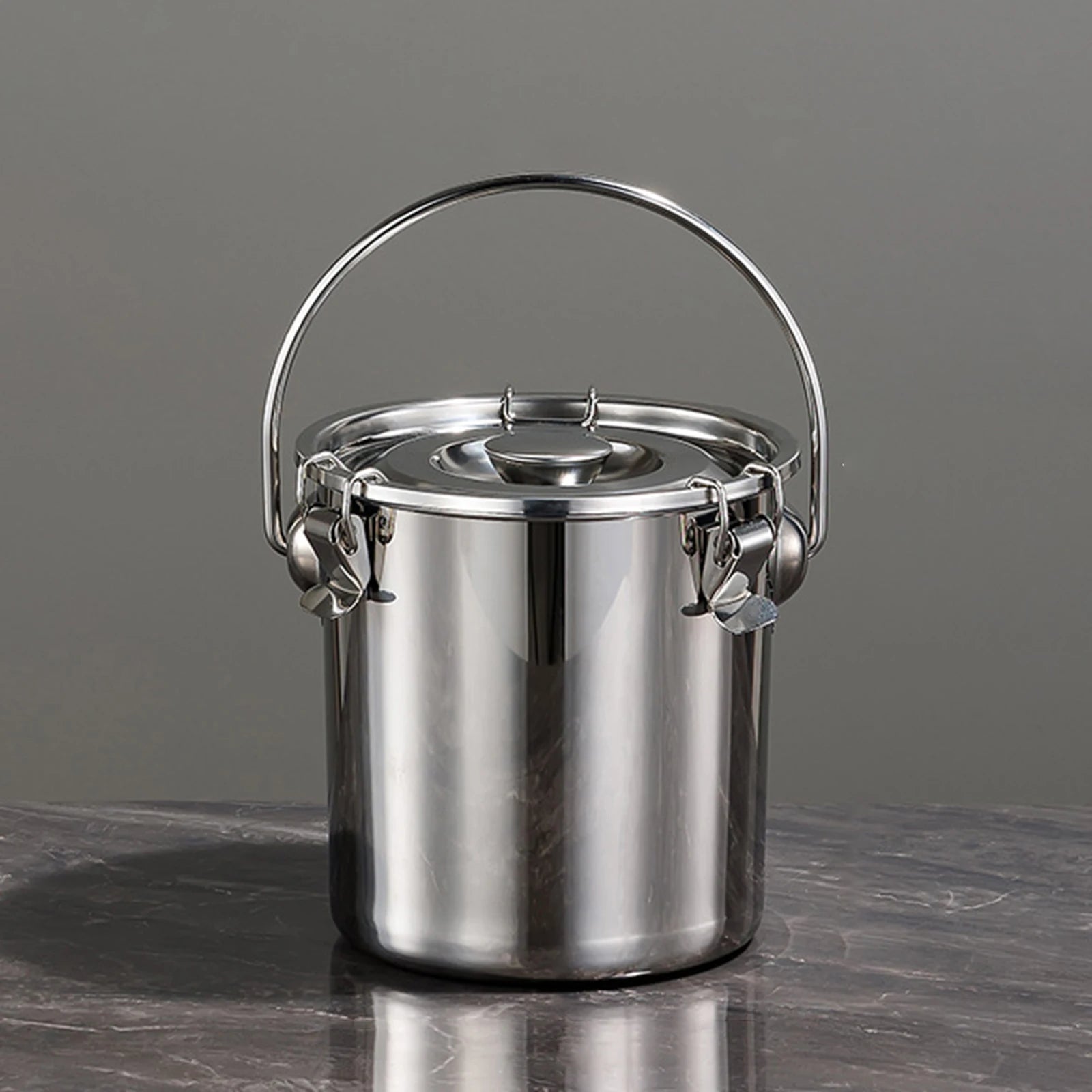 Cubo sellado de acero inoxidable 304
