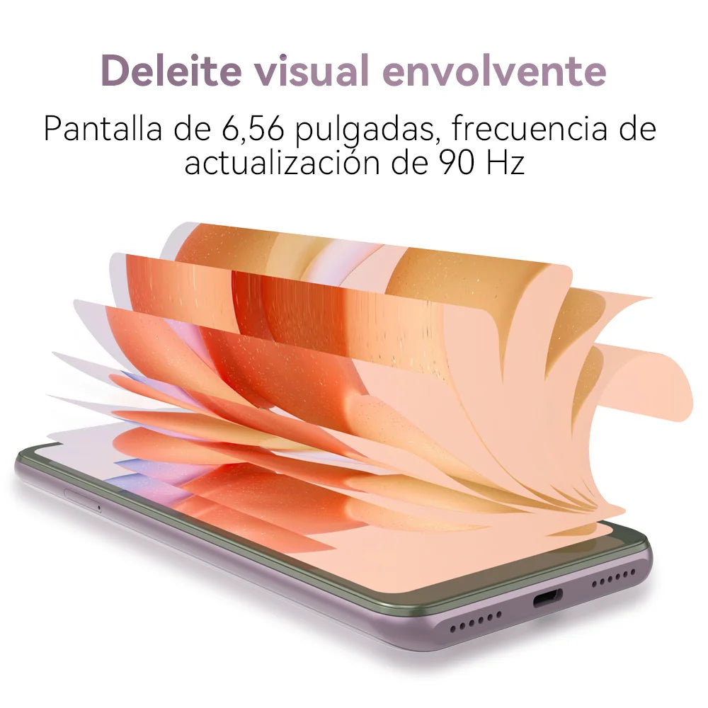 smartphone android, 12 GB de RAM (4 GB + 8 GB ampliados),