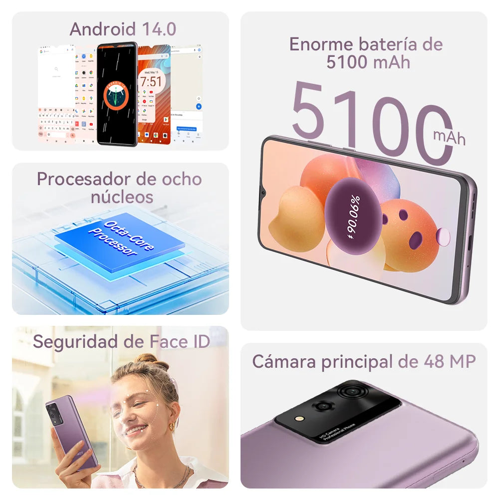 smartphone android, 12 GB de RAM (4 GB + 8 GB ampliados),