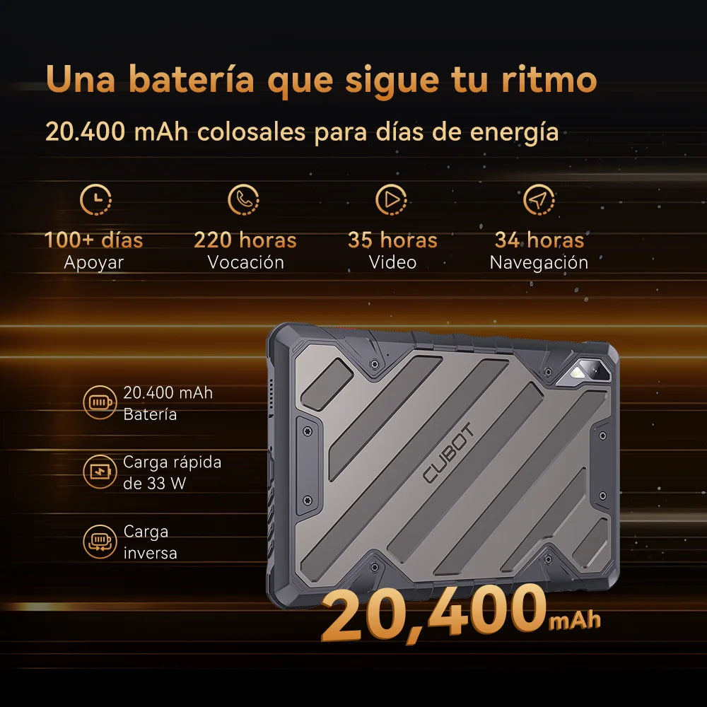 tableta resistente, Android 14,