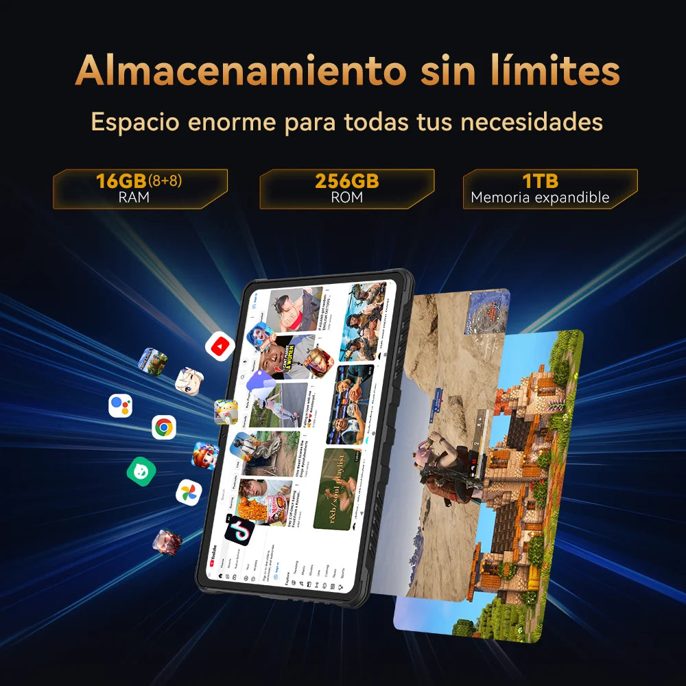 tableta resistente, Android 14,