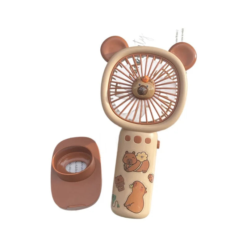 Escritorio Mini portátil Cargador USB Pequeño ventilador