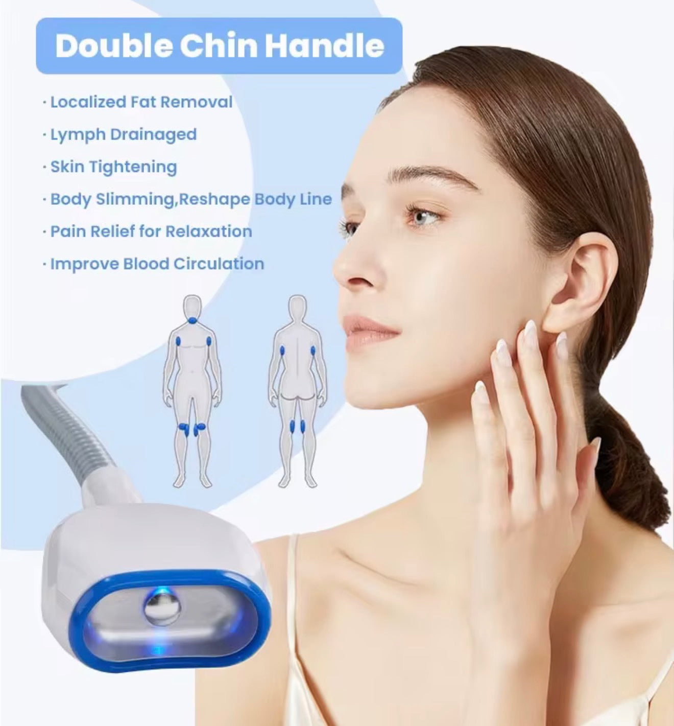 Máquina de Criolipólisis en Frío 3 Manerales – Quema de Grasa Localizada y Lifting Facial sin Cirugía