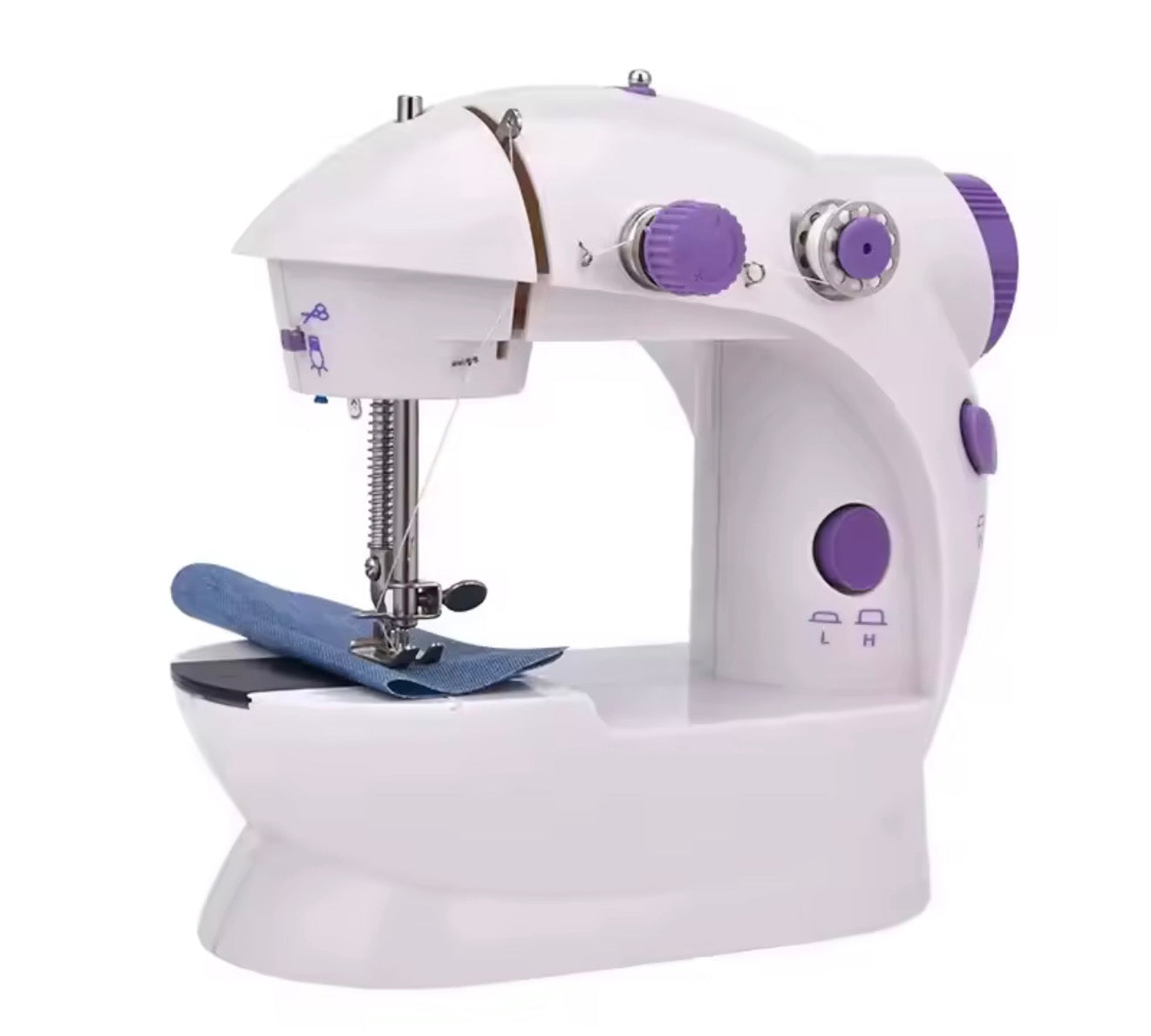 Máquina de coser portátil eléctrica de casa