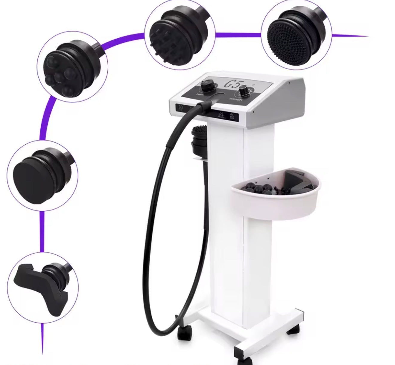 Máquina de Masaje G5 Corporal Profesional – 5 Cabezas Intercambiables